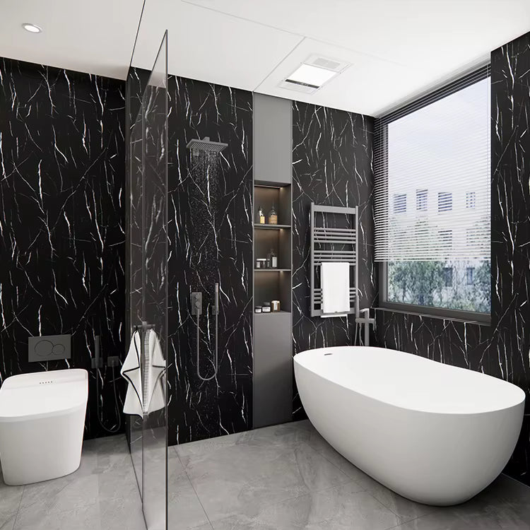 PVC Marble Shower Wall Panel Waterproof Interior Wall Panel+1000×2400×10mm — image 7