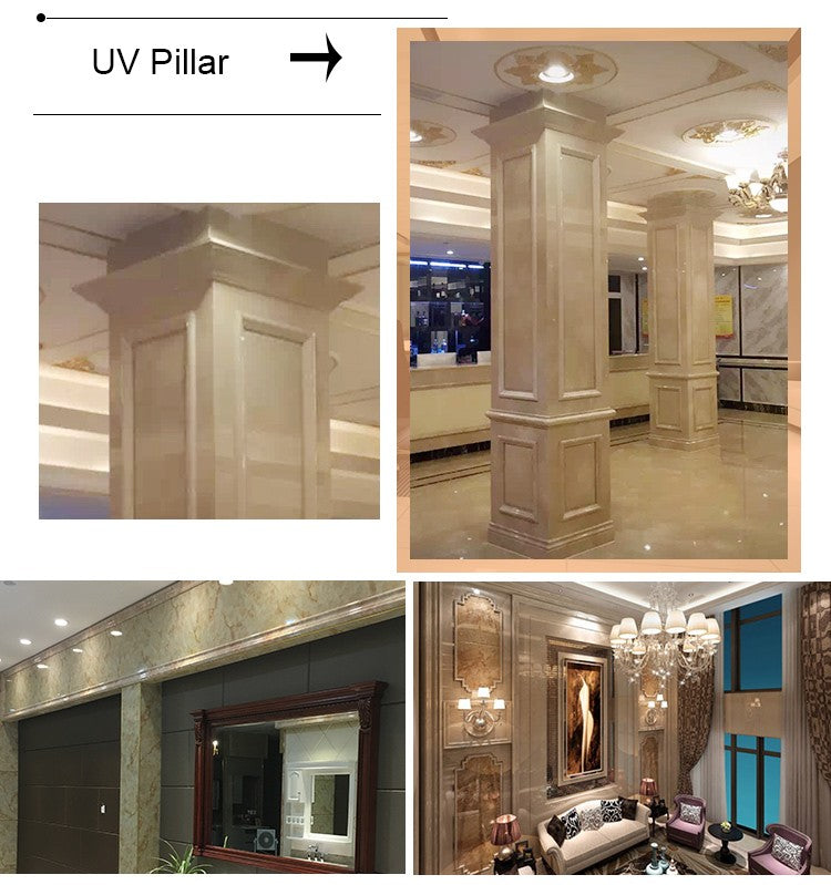 Waterproof PVC Marble Sheet for Wall Decor