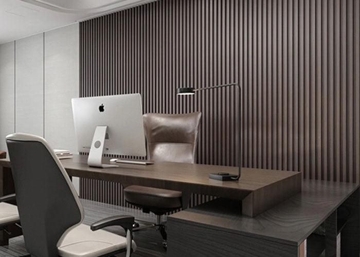 Interior Waterproof Wood Grain Laminated PVC WPC Wall Panels Designs Decor – 160×24×2900mm — image 4